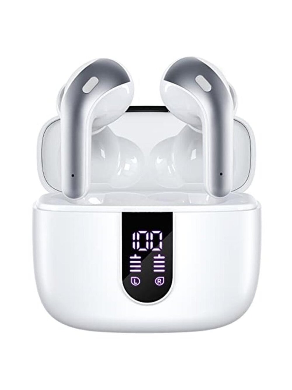 TAGRY Bluetooth Headphones True Wireless Earbuds 60H Playback LED Power Display